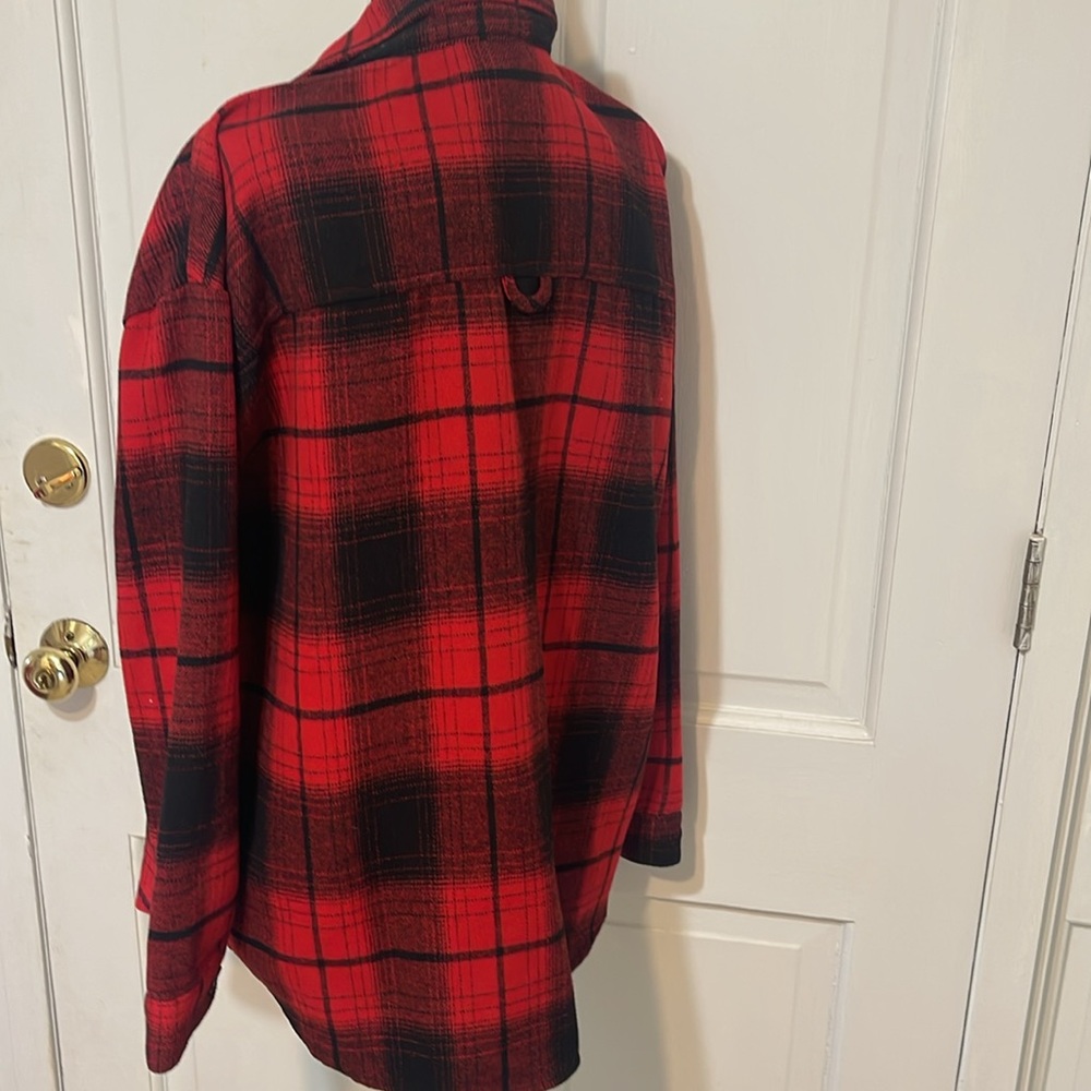 Plaid “Shacket” - Picture 3 of 4
